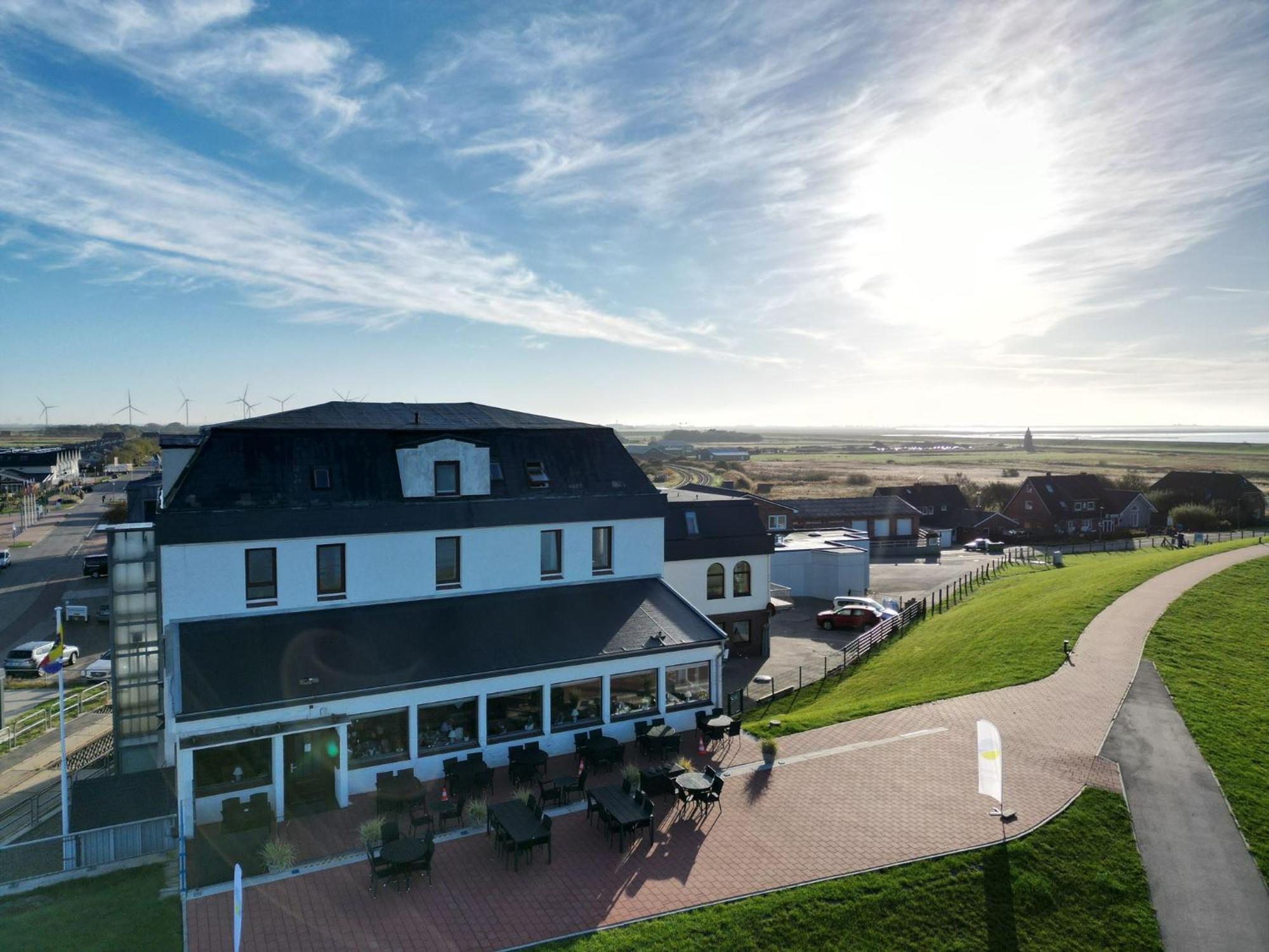Strandhotel Dagebuell Direkt An Der Nordsee מראה חיצוני תמונה