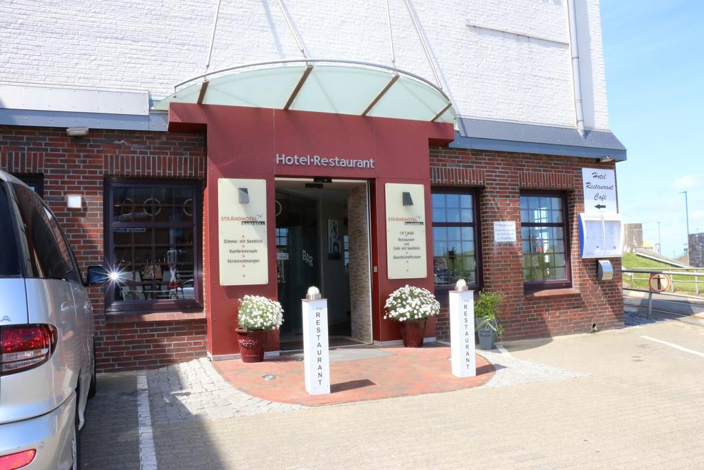 Strandhotel Dagebuell Direkt An Der Nordsee מראה חיצוני תמונה