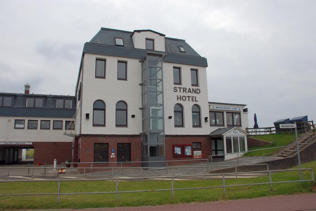 Strandhotel Dagebuell Direkt An Der Nordsee מראה חיצוני תמונה